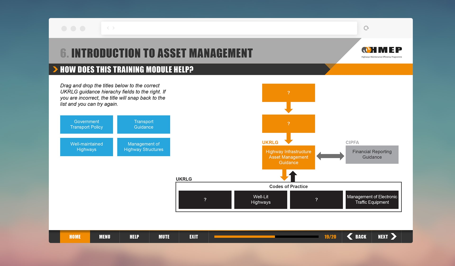 HMEP Asset Management E-Learning